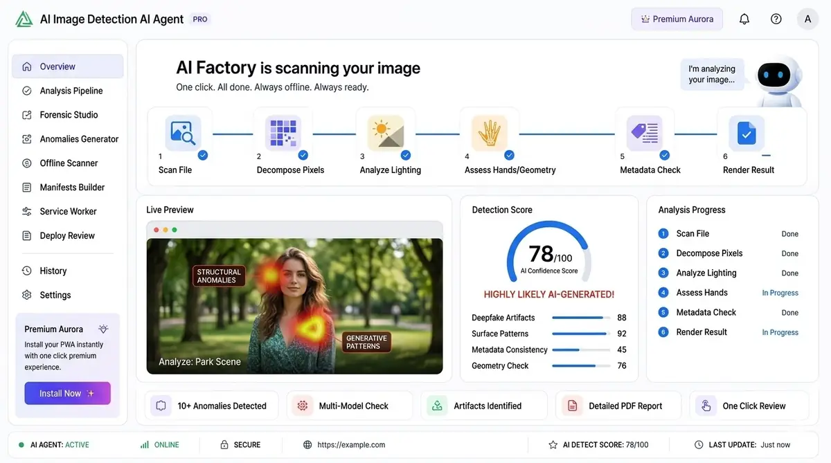 AI blogging coach dashboard — example of the AI tool software